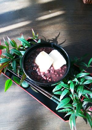 簡単な小豆ぜんざいの作り方-レシピのメイン写真