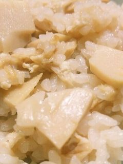 タケノコ水煮と油揚げで♪ タケノコご飯-レシピのメイン写真