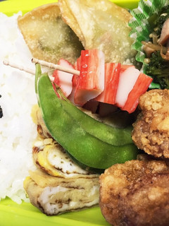 旦那弁当⑯残り物活用で時短!-レシピのメイン写真