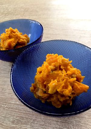 カレー風味のカボチャサラダ-レシピのメイン写真