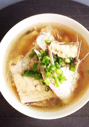 簡単！男飯！生姜香る鯛のさっぱり塩アラ汁-レシピのメイン写真