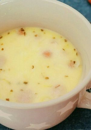 焦がしネギで作る簡単♡ミルクスープ-レシピのメイン写真