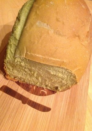 ★HBパン★簡単抹茶ミルクパン-レシピのメイン写真