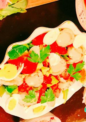 海鮮&野菜サラダ-レシピのメイン写真