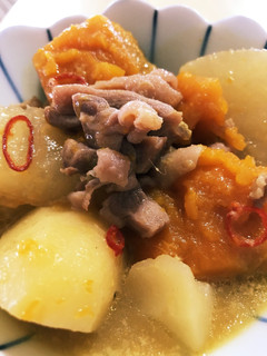 残り物 De 豆乳煮物-レシピのメイン写真