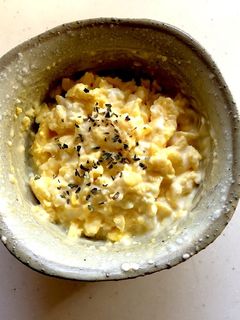 お手軽 電子レンジでタマゴサラダ-レシピのメイン写真