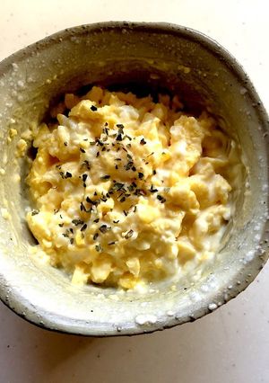 お手軽 電子レンジでタマゴサラダ-レシピのメイン写真
