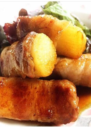 豚肉の長芋巻き焼き-レシピのメイン写真