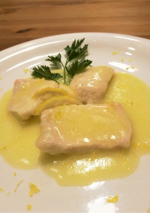 レモンソースの鶏むね肉（スカロッピーネ）-レシピのメイン写真