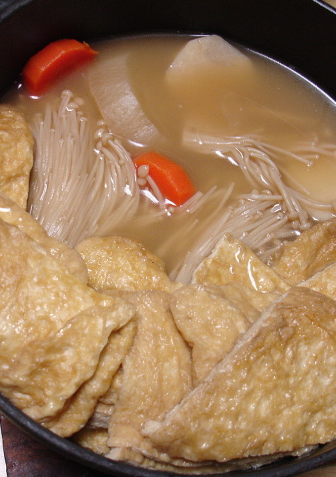 大根と油揚げと里芋の煮物-レシピのメイン写真
