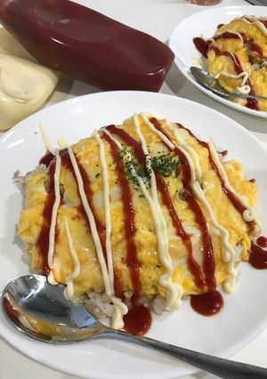 我が家の♡オープンオムライス-レシピのメイン写真