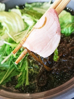 ブリしゃぶ あおさ出汁-レシピのメイン写真