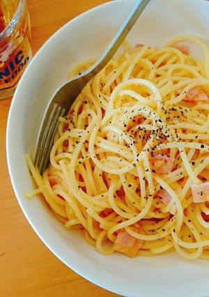 10分で超カンタン!!カルボナーラ♪-レシピのメイン写真