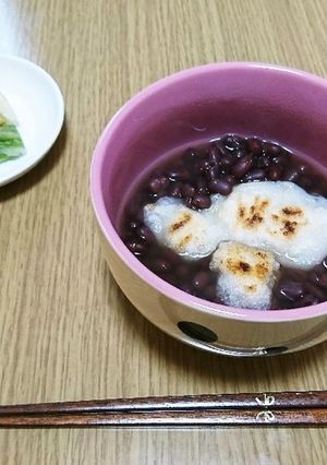 我が家のぜんざい-レシピのメイン写真