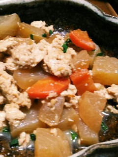 大根、人参と豆腐煮(けんちょう)-レシピのメイン写真