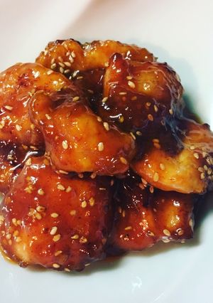 フライパン１つで簡単！韓国風甘辛チキン-レシピのメイン写真
