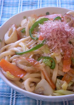 洋風♡焼きうどん-レシピのメイン写真