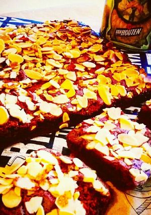 混ぜて焼くだけ「簡単チョコブラウニー」-レシピのメイン写真