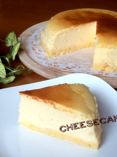 スフレチーズケーキ-レシピのメイン写真