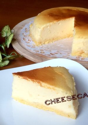 スフレチーズケーキ-レシピのメイン写真