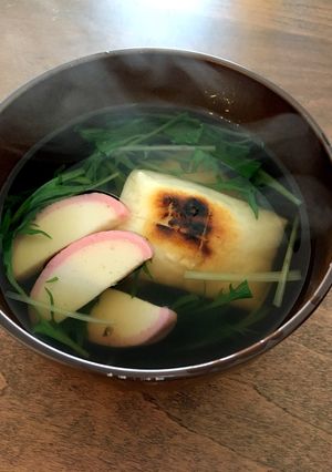シンプルなお雑煮-レシピのメイン写真