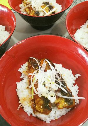 鰯の蒲焼き丼-レシピのメイン写真