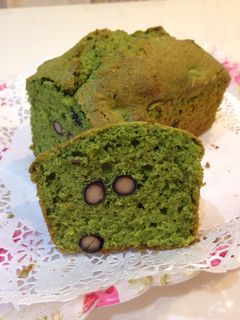 黒豆入り抹茶のパウンドケーキ-レシピのメイン写真
