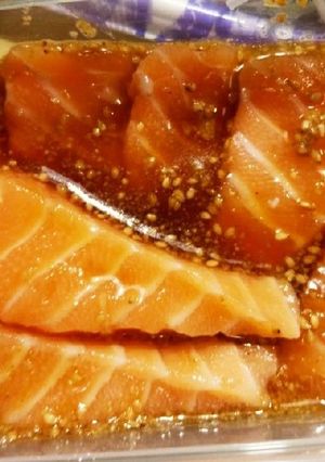 お刺身の漬けと漬け丼の作り方-レシピのメイン写真