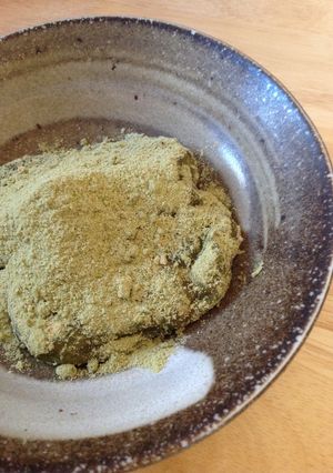 グリーンティーで簡単、抹茶きな粉餅★-レシピのメイン写真