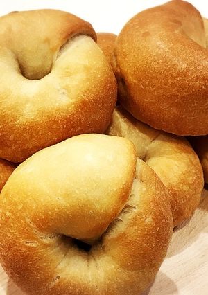 もちもち美味しい♪素朴なおうちベーグル♡-レシピのメイン写真