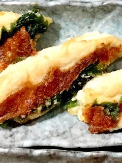 ササミとシソのチーズカリカリ焼き-レシピのメイン写真