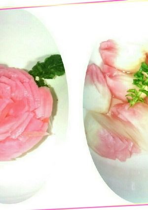 かぶの薔薇・花びら甘酢漬け-レシピのメイン写真