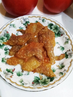 カリサクっ!鶏皮せんべい♡-レシピのメイン写真