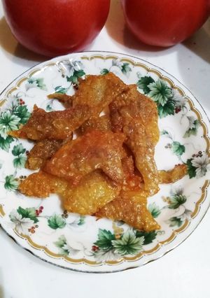 カリサクっ！鶏皮せんべい♡-レシピのメイン写真