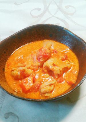 酒粕＆牛乳で美味♪チキンのトマト煮込み-レシピのメイン写真