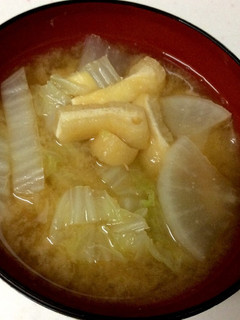 旬の美味しさ!大根と白菜のお味噌汁-レシピのメイン写真