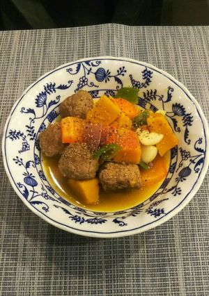 ミートボール&ラスタカラーベジスープ☆-レシピのメイン写真