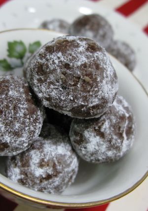 バレンタインに♪簡単チョコスノーボール♪-レシピのメイン写真