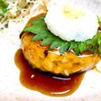 大豆と鶏肉のヘルシーハンバーグ♪