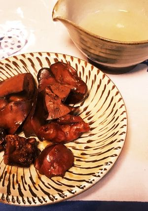 鳥肝の生姜醤油煮-レシピのメイン写真