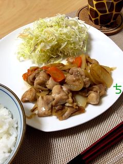 鶏と野菜の炒め物-レシピのメイン写真