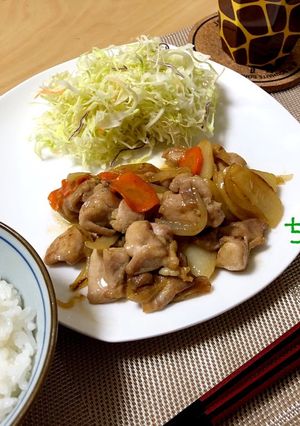 鶏と野菜の炒め物-レシピのメイン写真