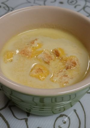 かぼちゃ煮物 リメイク スープ♪-レシピのメイン写真