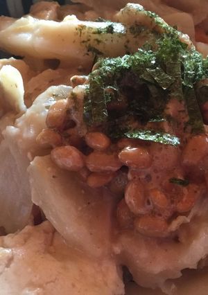 汁なし納豆けんちんうどん-レシピのメイン写真