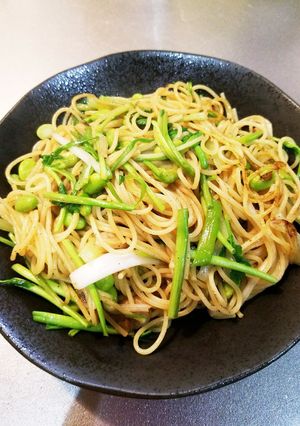 せりとあさりのパスタ-レシピのメイン写真