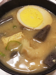 残りおでんの味噌汁-レシピのメイン写真