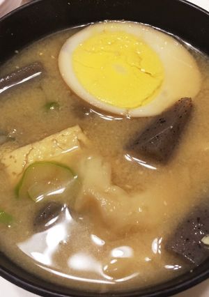 残りおでんの味噌汁-レシピのメイン写真
