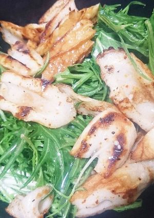 チクワの水菜サラダ-レシピのメイン写真