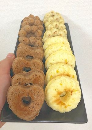 ドーナツ型ミニシフォンケーキ-レシピのメイン写真