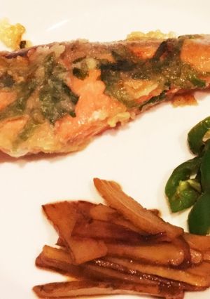 鮭の味噌焼き(ムニエル風)-レシピのメイン写真